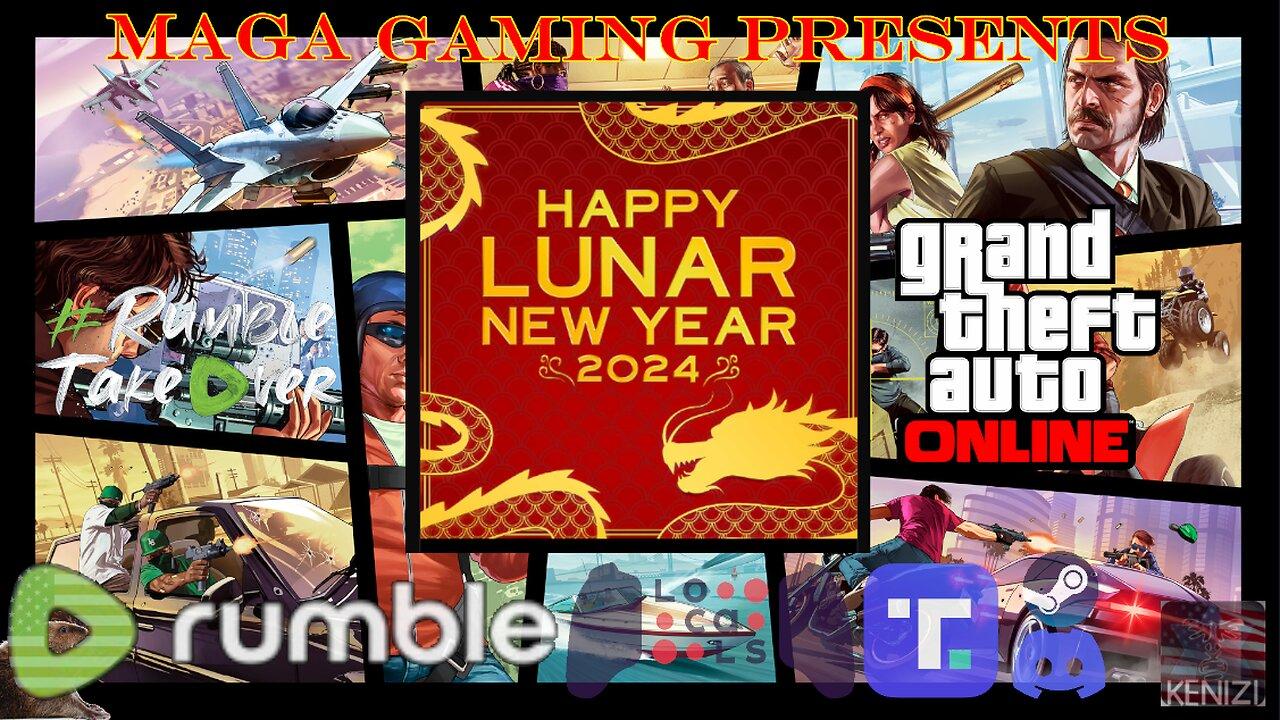 GTAO - Happy Lunar New Year 2024 Week: Friday plus Official Rockstar GTAO Newswire
