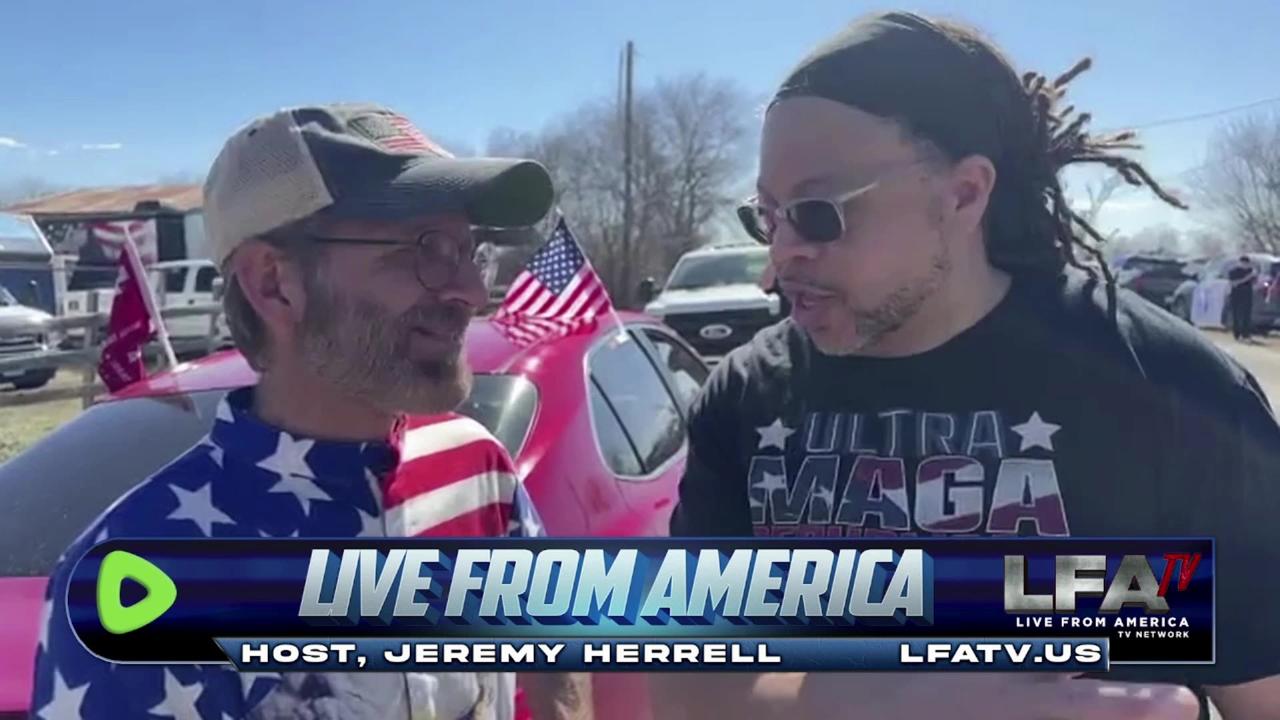 'I Am a Homophobe!' Pro-Trump Will Johnson Clashes With Another Trump Fan at Border Rally