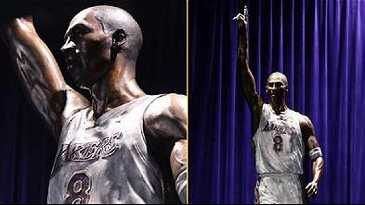 Kobe Bryant's statue unveiling ceremony