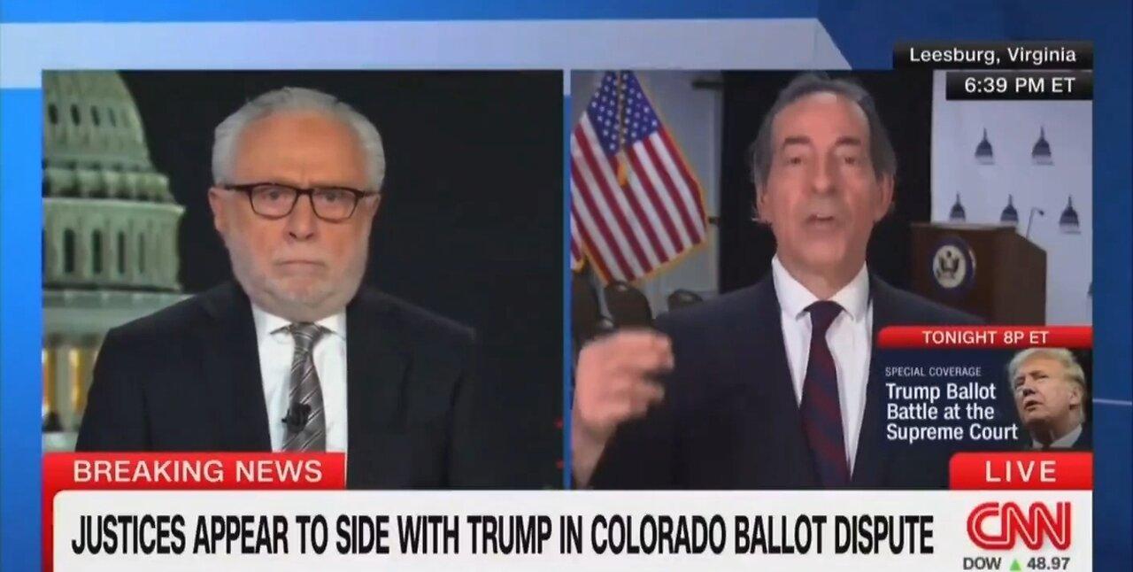 DISGUSTING. CNN's Wolf Blitzer Throws Up On Live TV