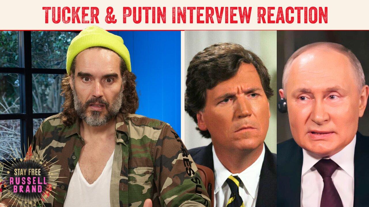 Tucker Putin Interview REACTION - Establishment Agenda For WW3 EXPOSED!! - Stay Free #303