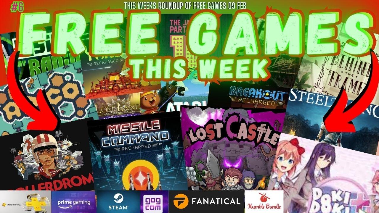 This weeks Gaming Freebies and deals 09 Feb
