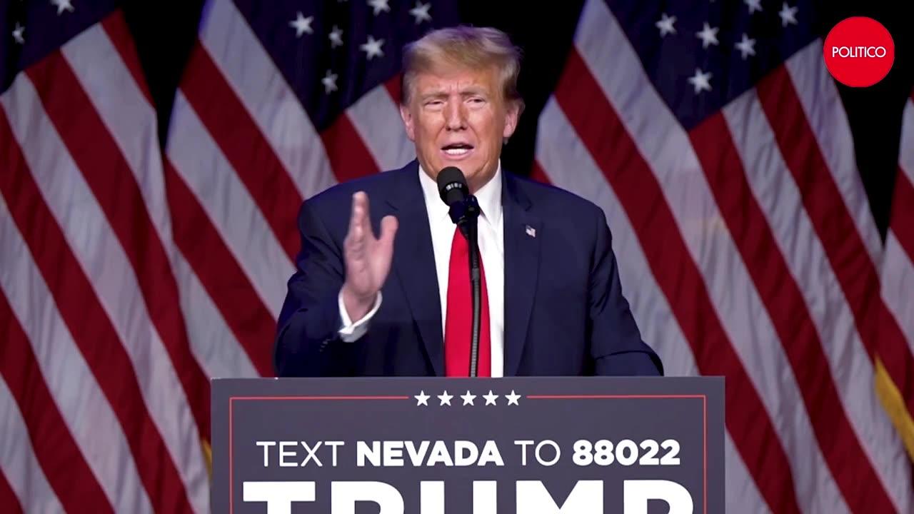 Trump celebrates Nevada win, mocks Haley's performance