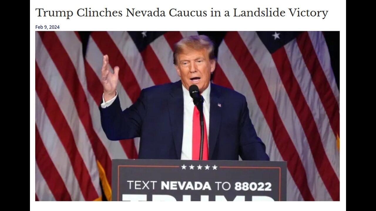 Trump Clinches Nevada Caucus in a Landslide Victory