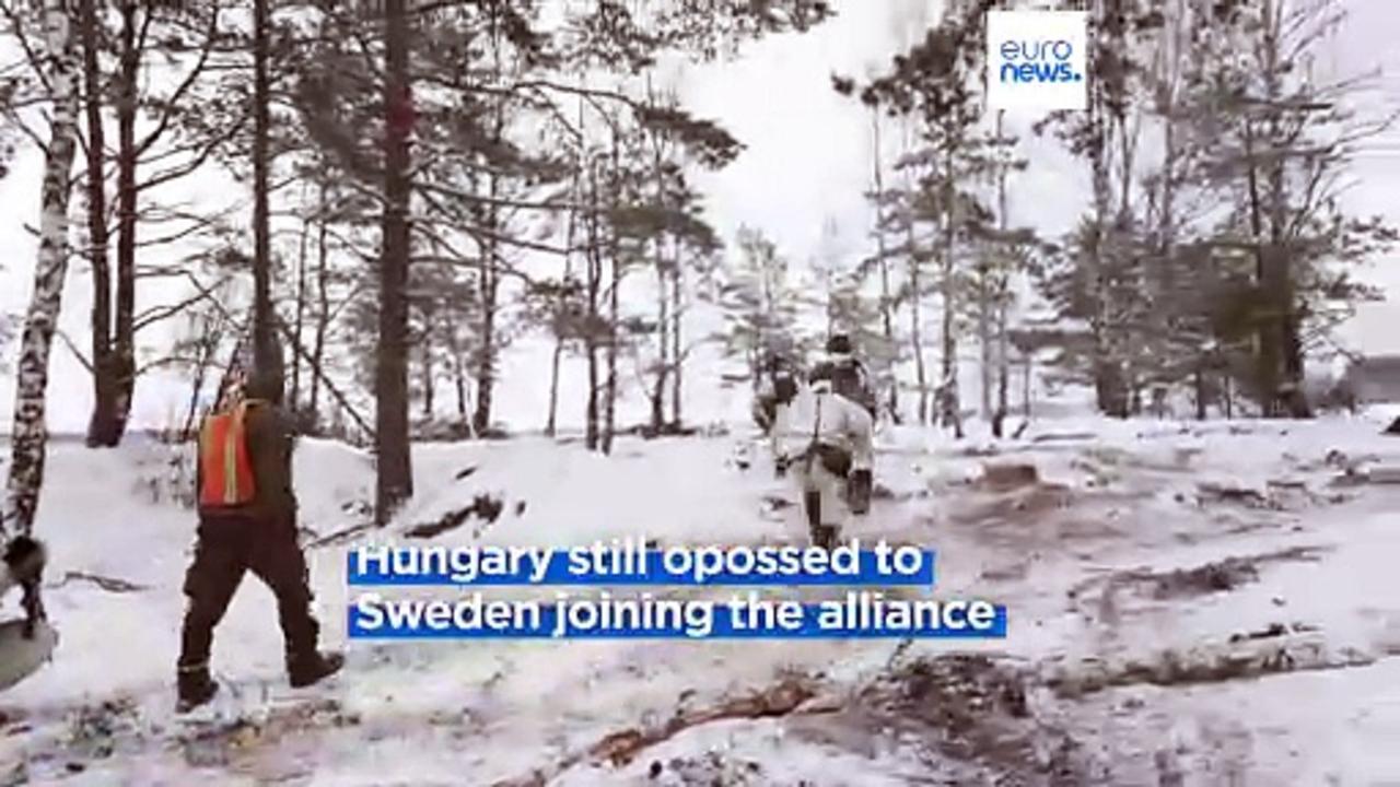 Sweden sends troops to NATO frontline as military gears up for membership