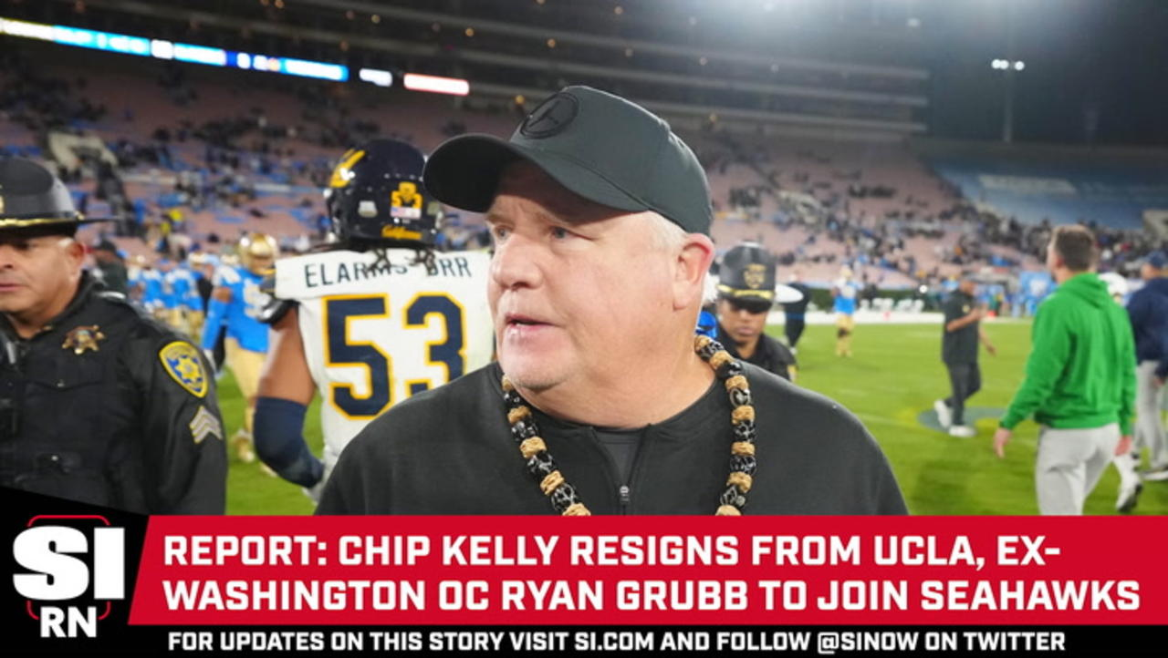 Chip Kelly Resigns From UCLA, Ex-Washington OC Ryan Grubb To Join Seahawks
