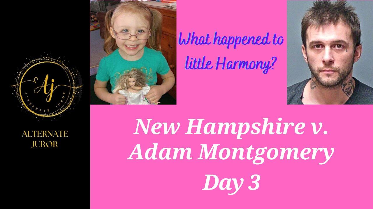 Adam Montgomery Trial Day 3 **MAY CONTAIN GRAPHIC CONTENT**