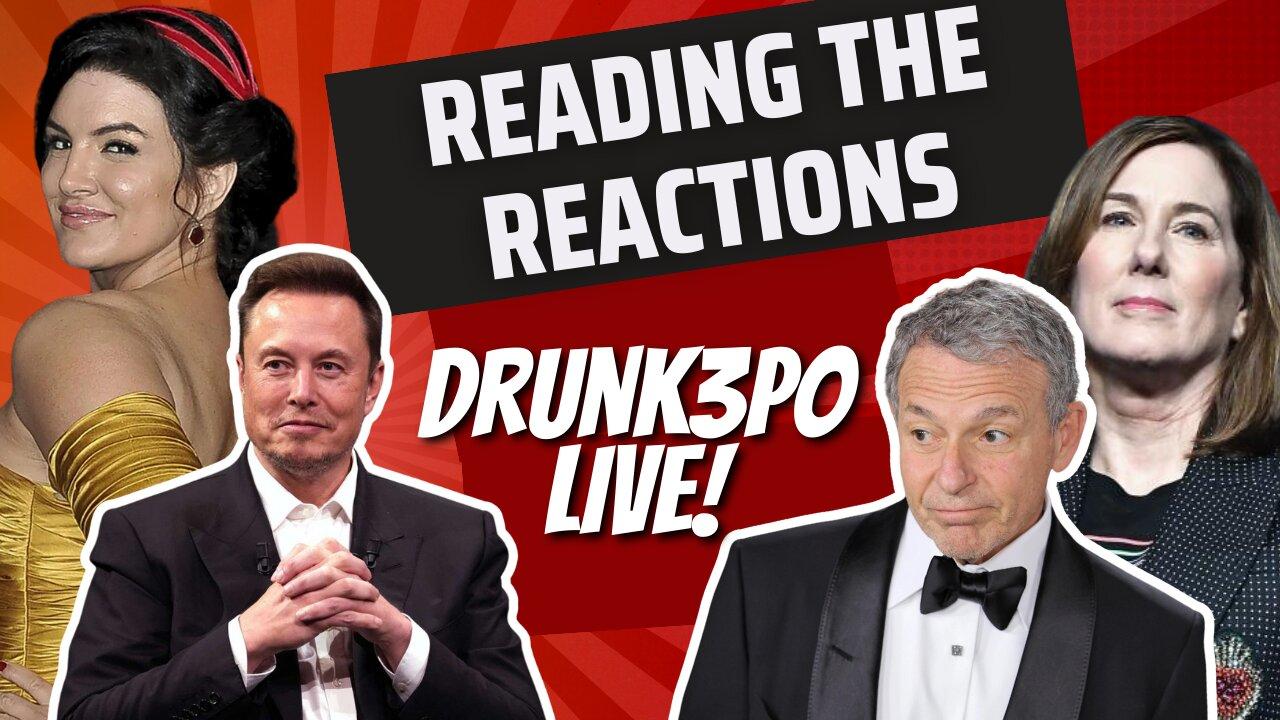 Laughing at some Gina Carano Lawsuit Reactions & Other More | Drunk3po Live 2/10