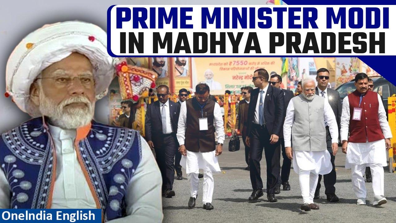 Madhya Pradesh: PM Modi lays foundation stone of multiple projects at Jhabua, holds roadshow