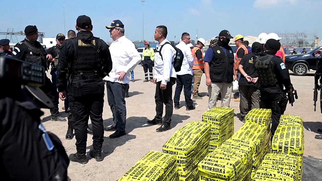 More than half a ton of cocaine from Costa Rica seized in Guatemala