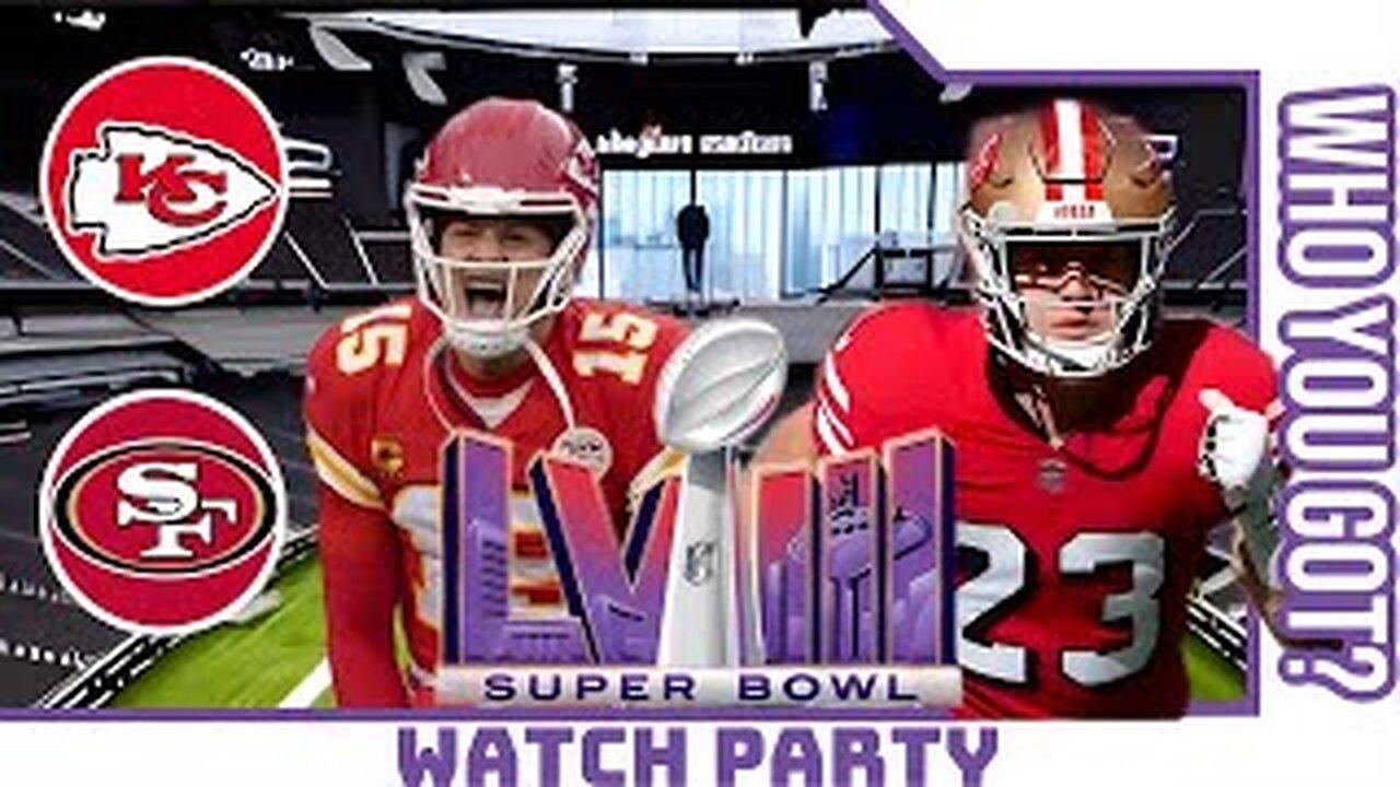 San Francisco 49ers vs Kansas City Chiefs | Live Super Bowl Watch Party | NFL 2023 season