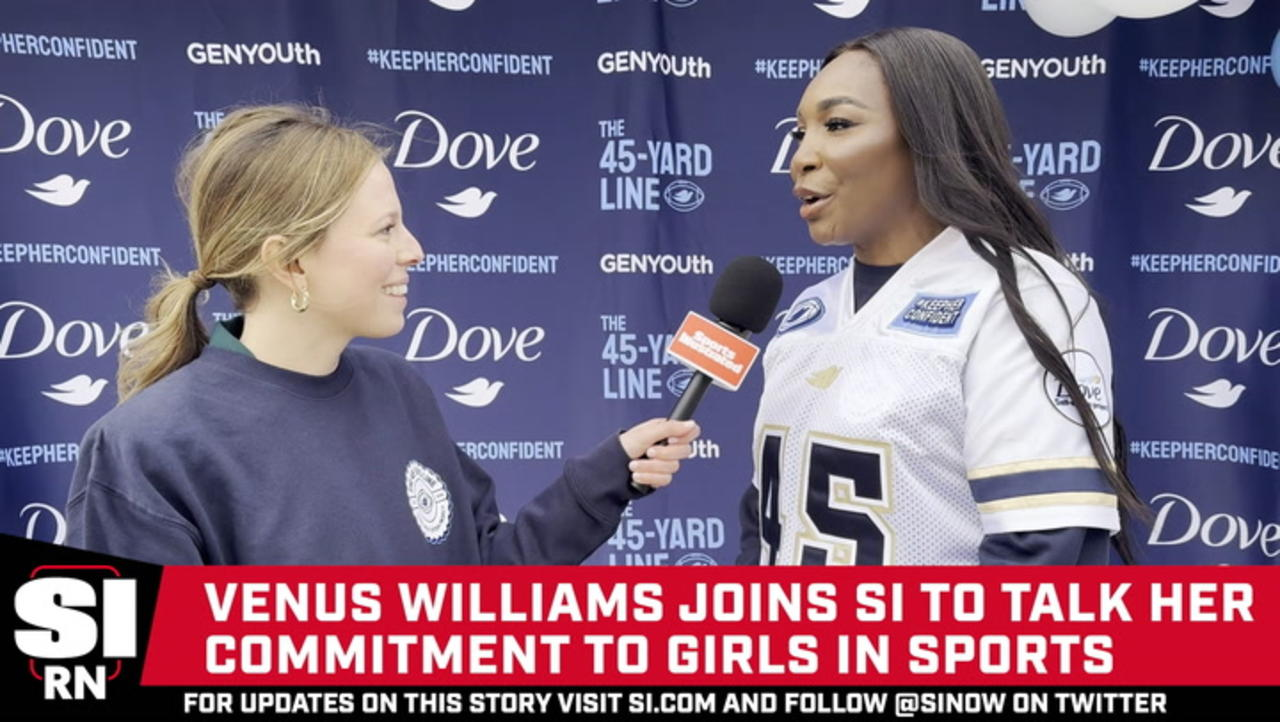 Venus Williams Talks Commitment to Keeping Girls Involved In Sports