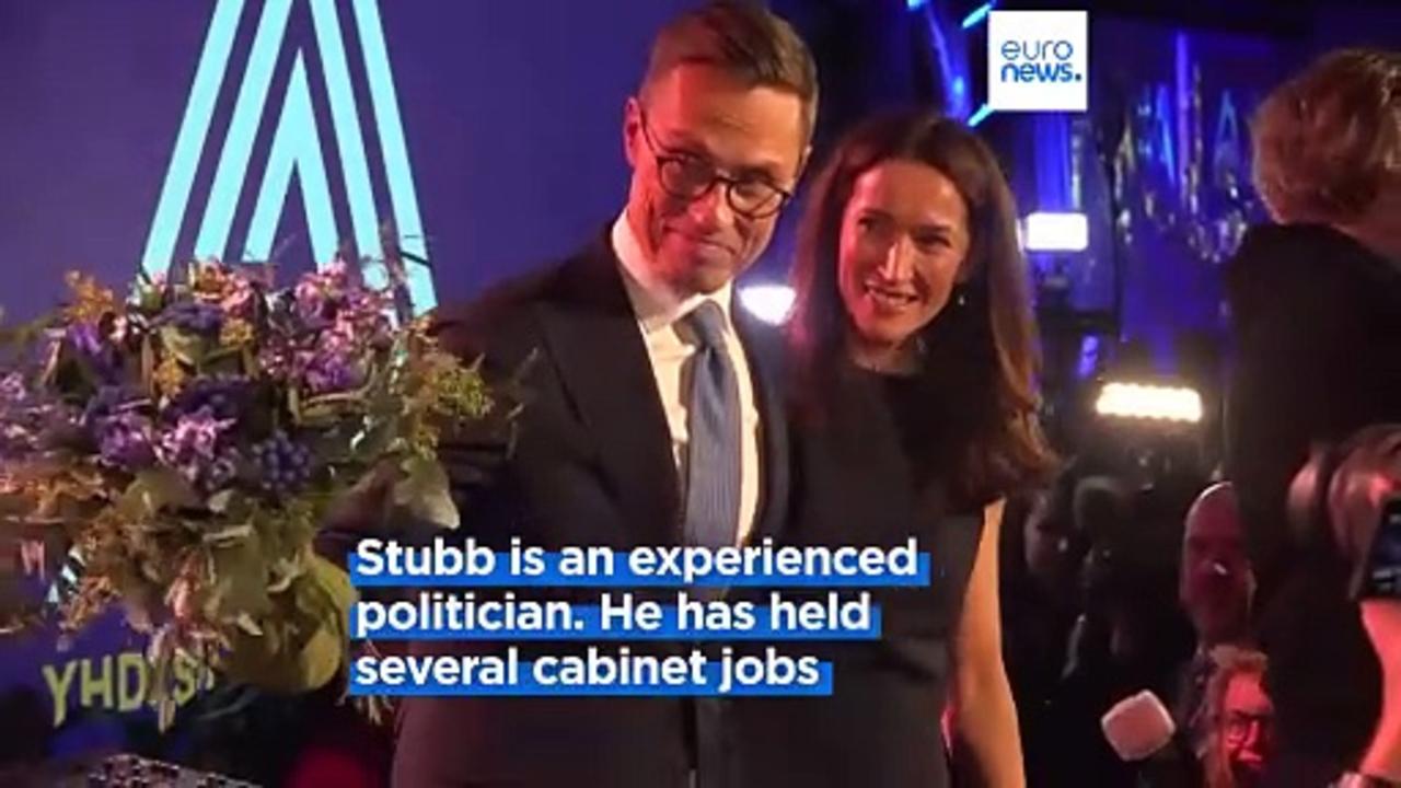 Finland's ex-PM, Alexander Stubb, wins presidential bid