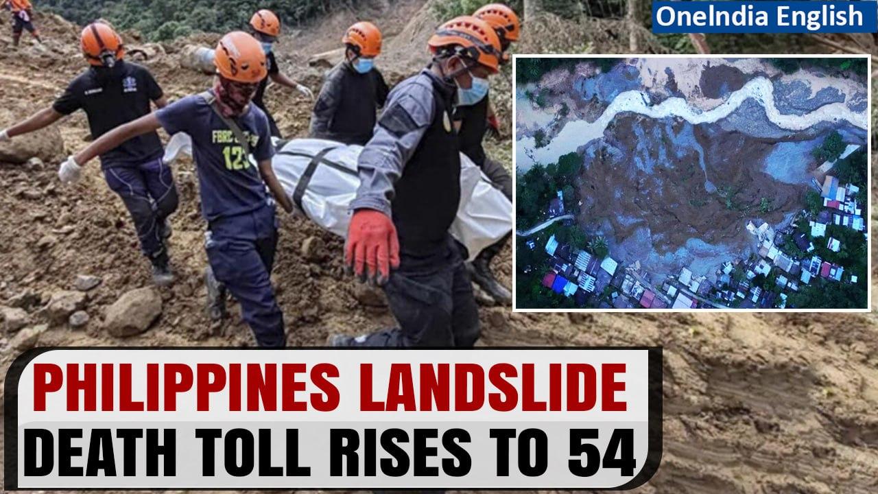 Philippines Landslide: Gold mining village in South Philippines buried, at least 54 dead | Oneindia