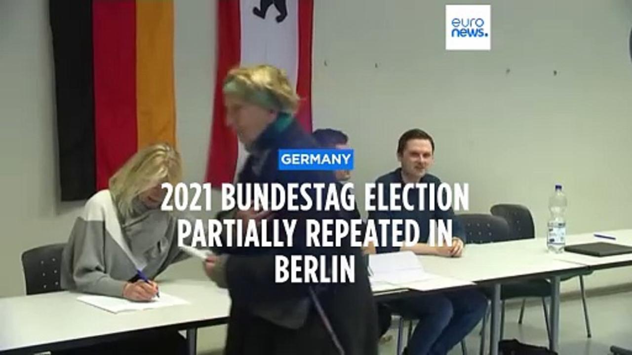Berlin holds partial election rerun, two years after polling debacle