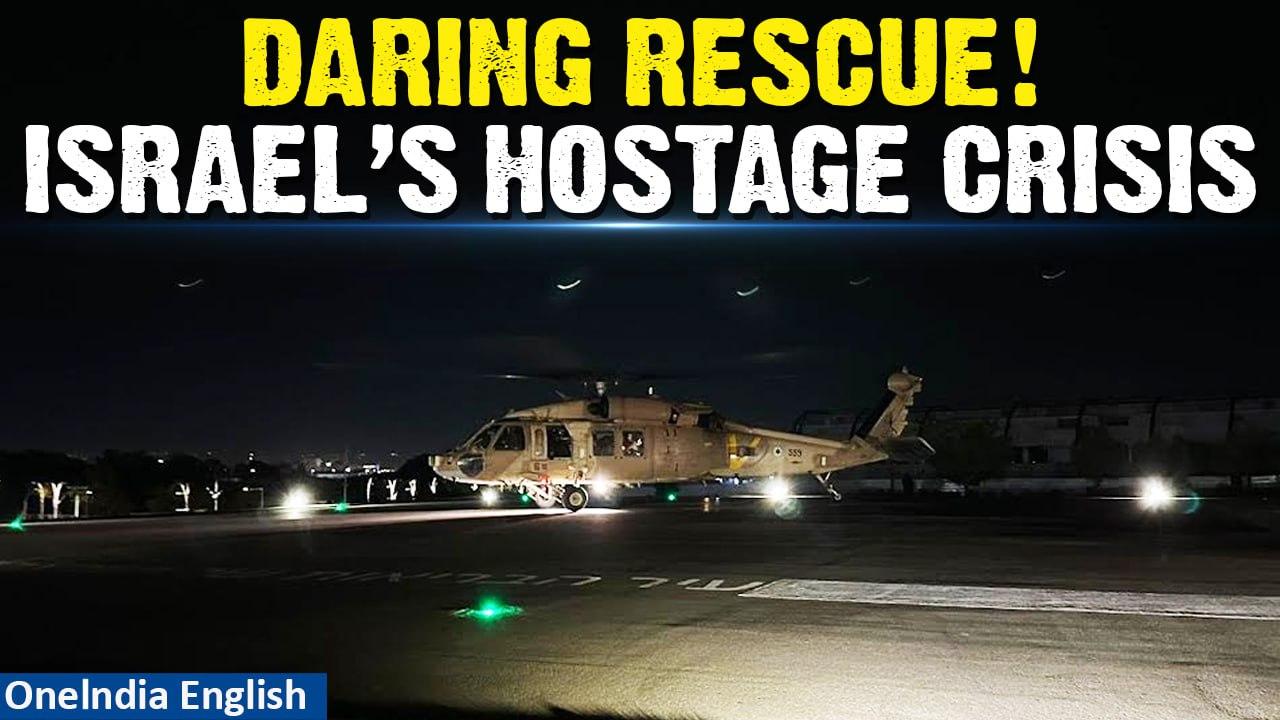 Israel-Gaza war: IDF Rescues Two Israeli Hostages From Rafah  In A Late Night Operation| Oneindia
