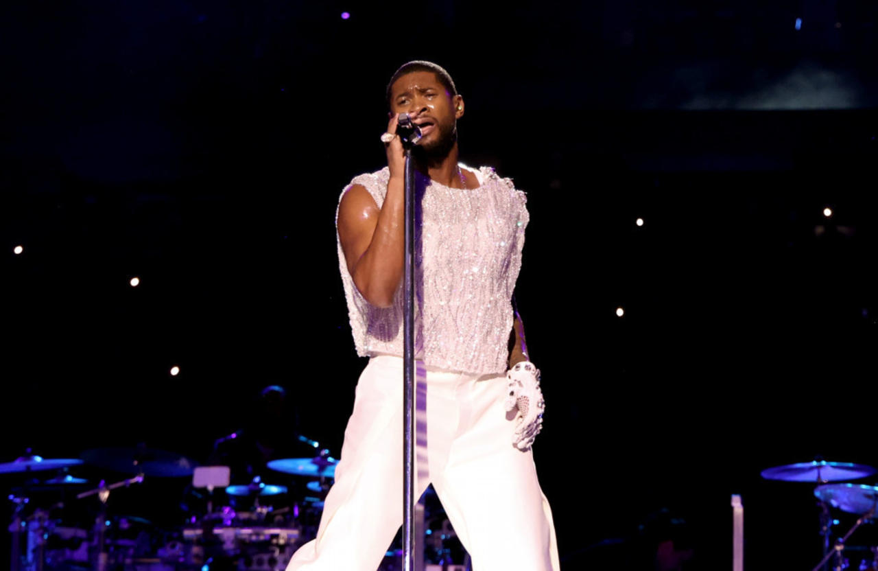 Usher put on star-studded Super Bowl VIII Halftime Show