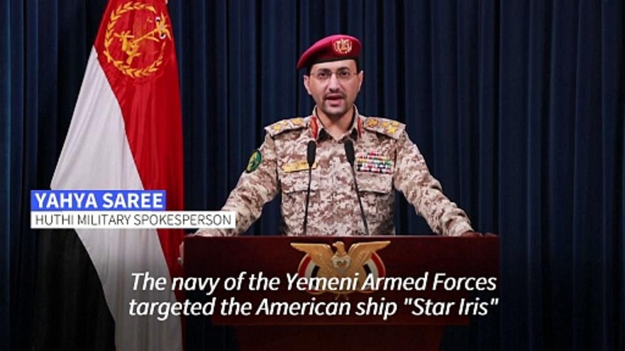 Yemen's Huthis say they attacked US ship in Red Sea