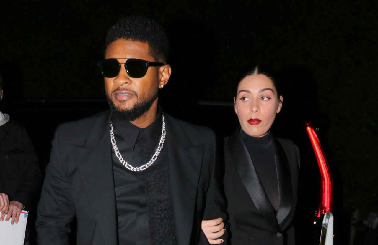 Usher sparks rumours of secret marriage plans