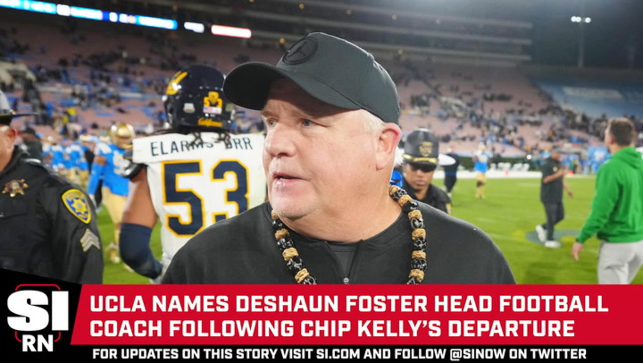 UCLA Names DeShaun Foster Head Football Coach