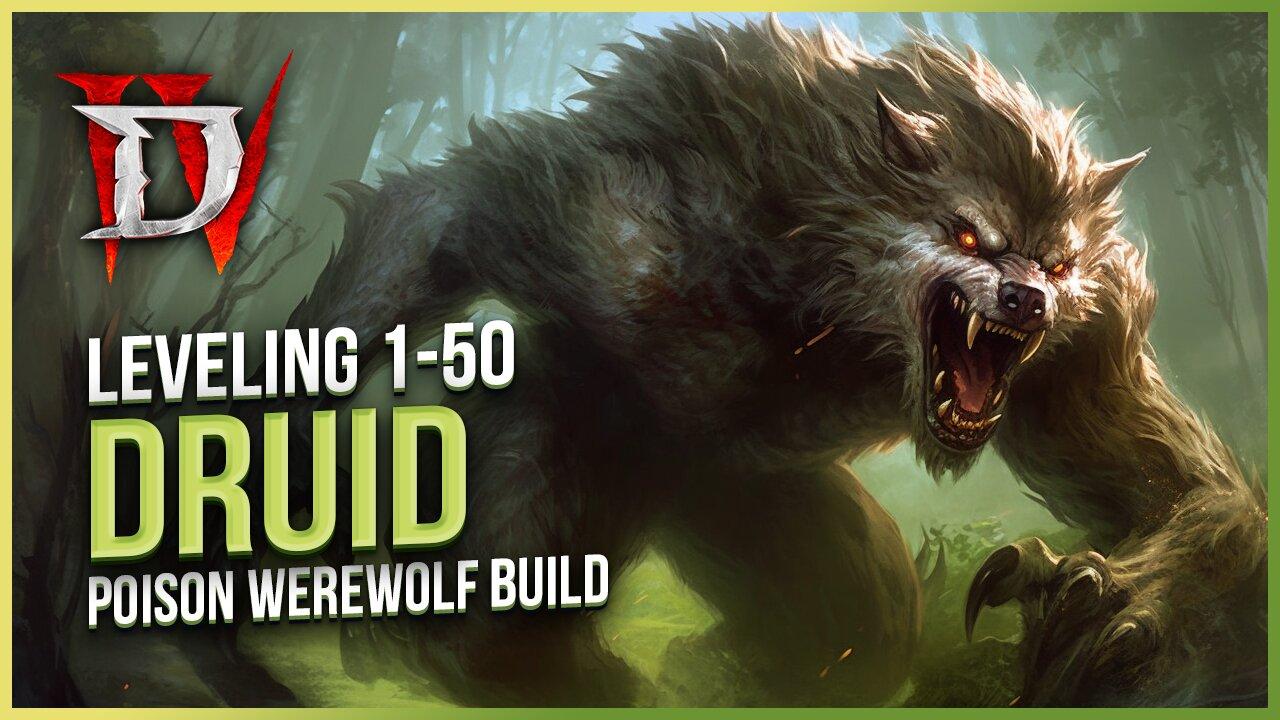 Diablo 4 " Fang " werewolf build (Hardcore Seasonal)  Playthrough!!!