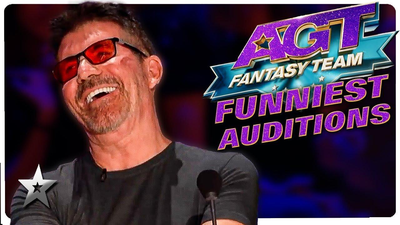 FUNNIEST Auditions from America's Got Talent: Fantasy Team!