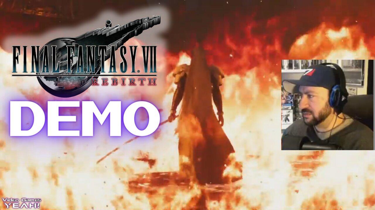 This Game Are Sick! - Final Fantasy VII Rebirth Demo [PS5]