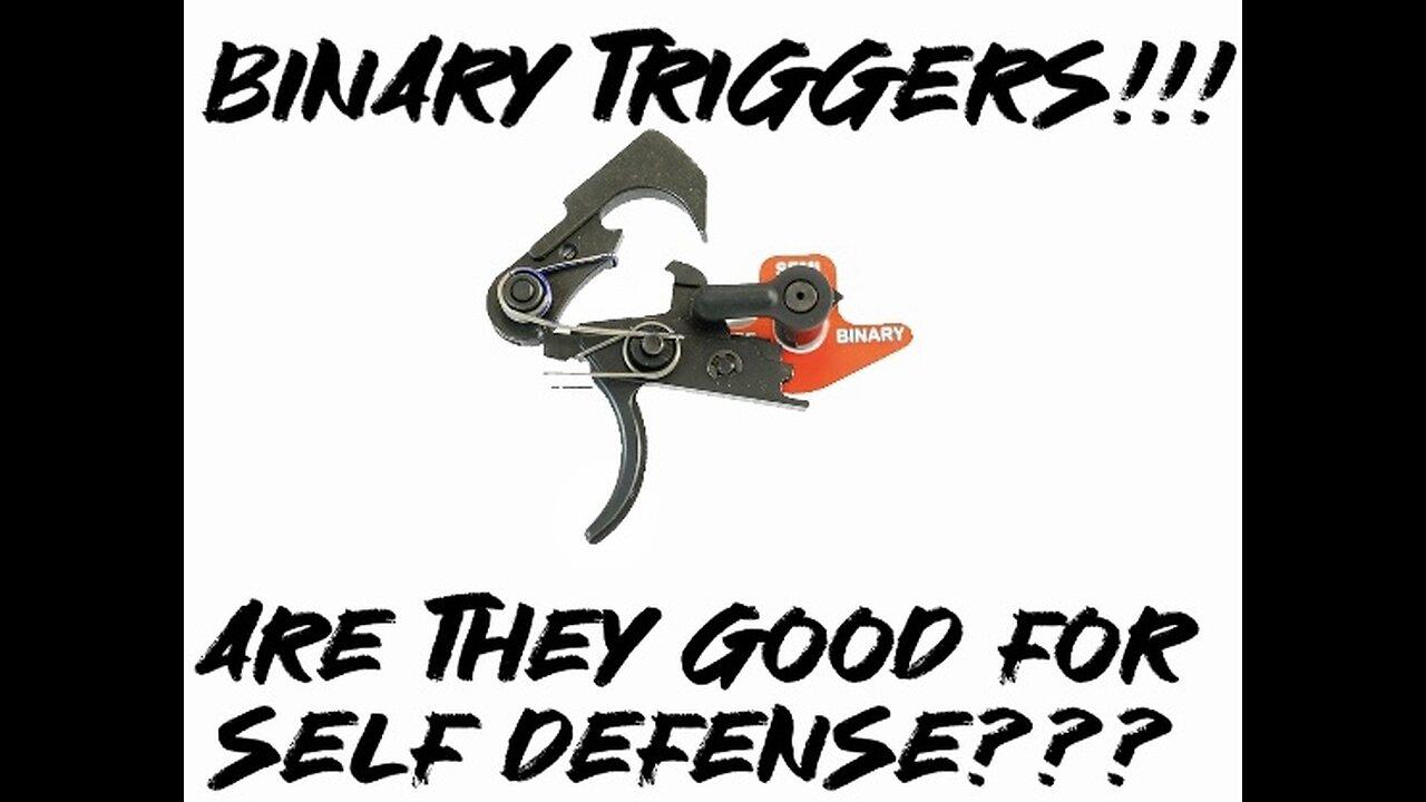 Are binary triggers good for self defense??? One News Page VIDEO