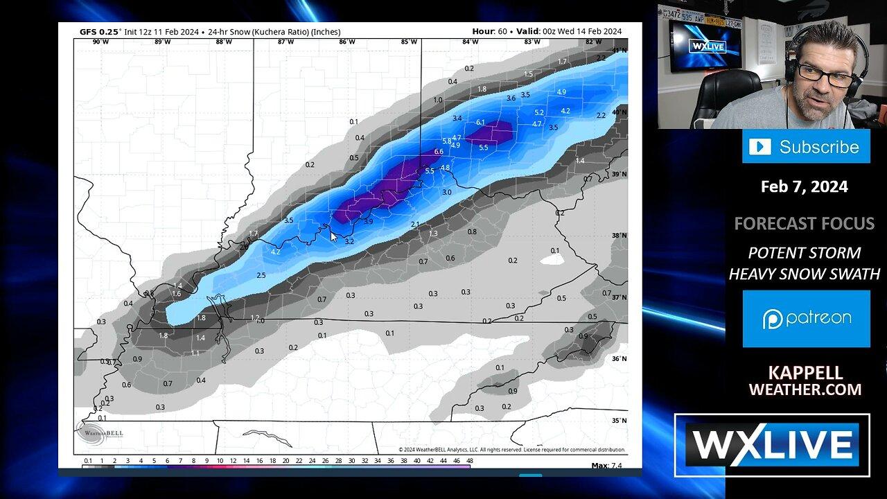 WINTER STORM UPDATE: Ohio Valley Surprise? Warnings issued for Northeast..