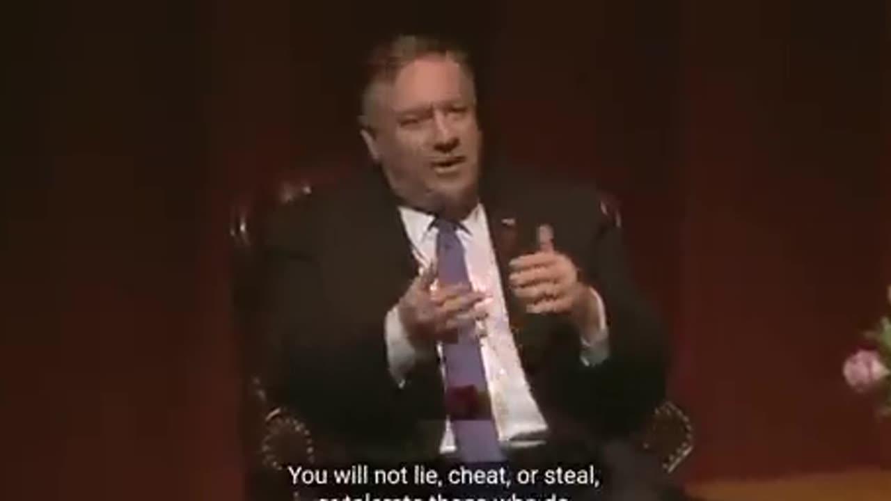 Mike Pompeo; Former CIA Director