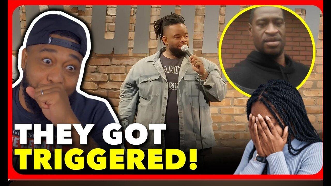 Black Audience WALKS OUT On Black Comedian After BEING TRIGGERED By George Floyd Joke