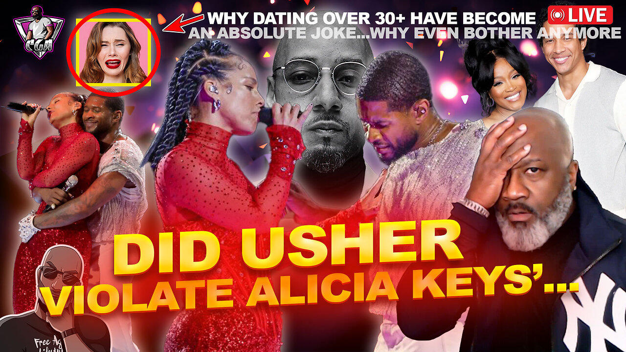 Did Usher Go TOO FAR & Put Hands On The Married Hips Of Alicia Keys | Her Husband Responds