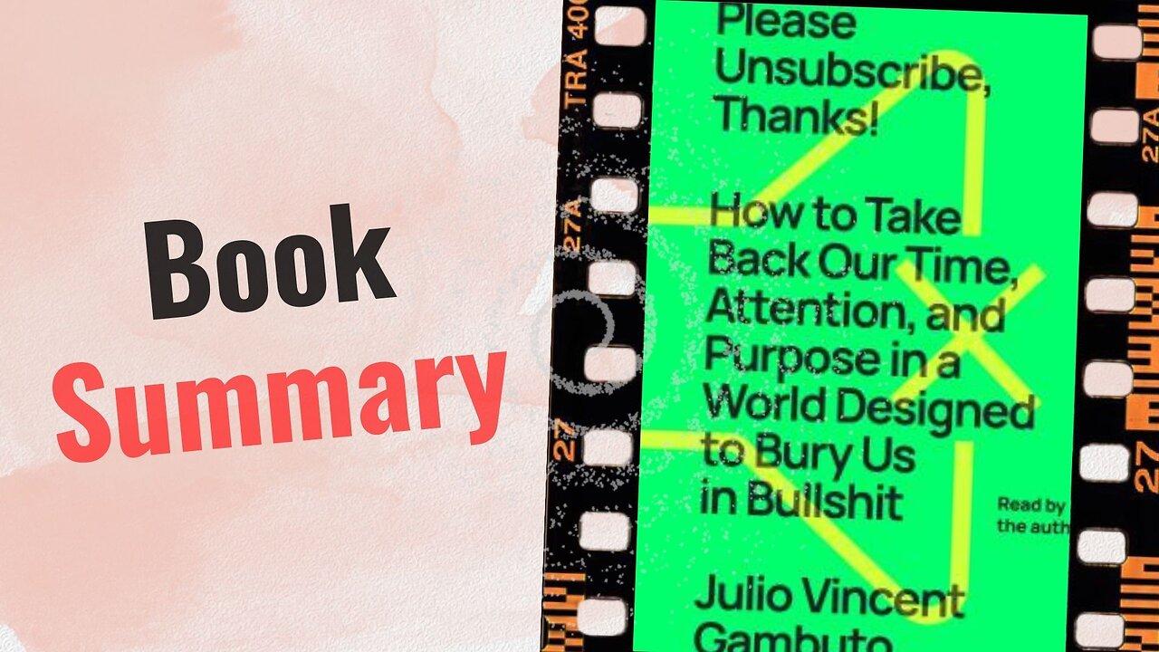 Please Unsubscribe, Thanks! | Book Summary