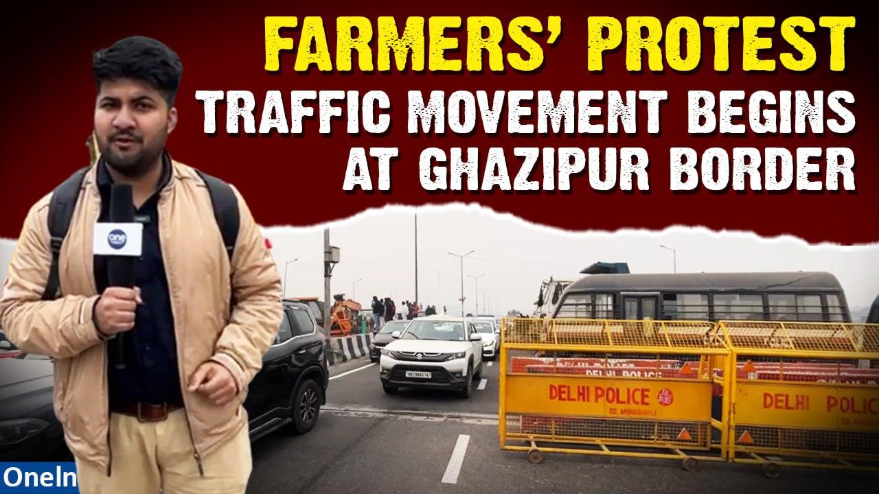 Farmers’ Protest: Situation eases at Ghazipur border, trucks being moved | Oneindia