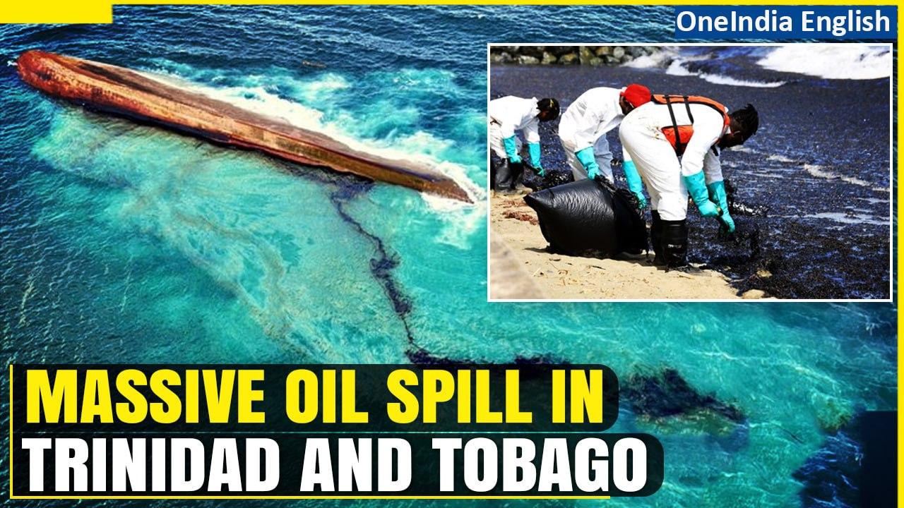 Trinidad and Tobago Oil Spill: National emergency declared after disastrous oil spill | Oneindia