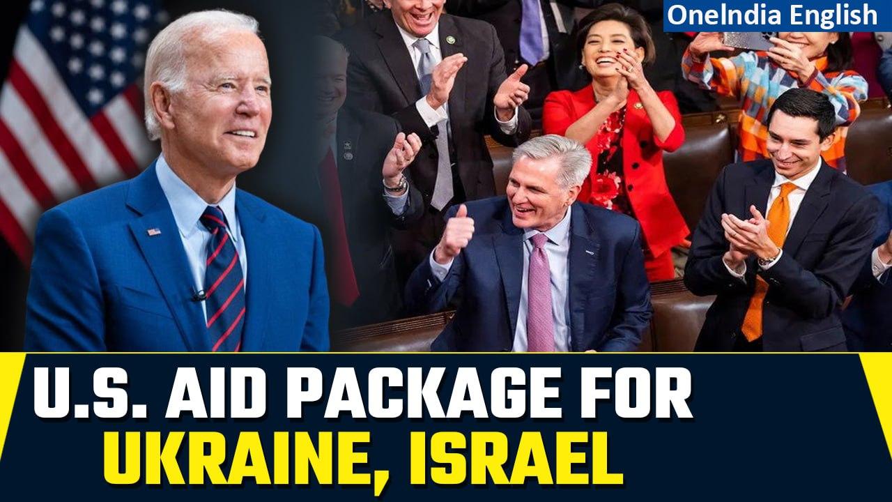 U.S. Senate Approves Aid Package for Ukraine, Israel, Taiwan Despite Challenges | Oneindia News