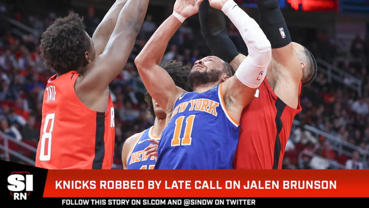 Knicks Robbed By Late Call on Jalen Brunson