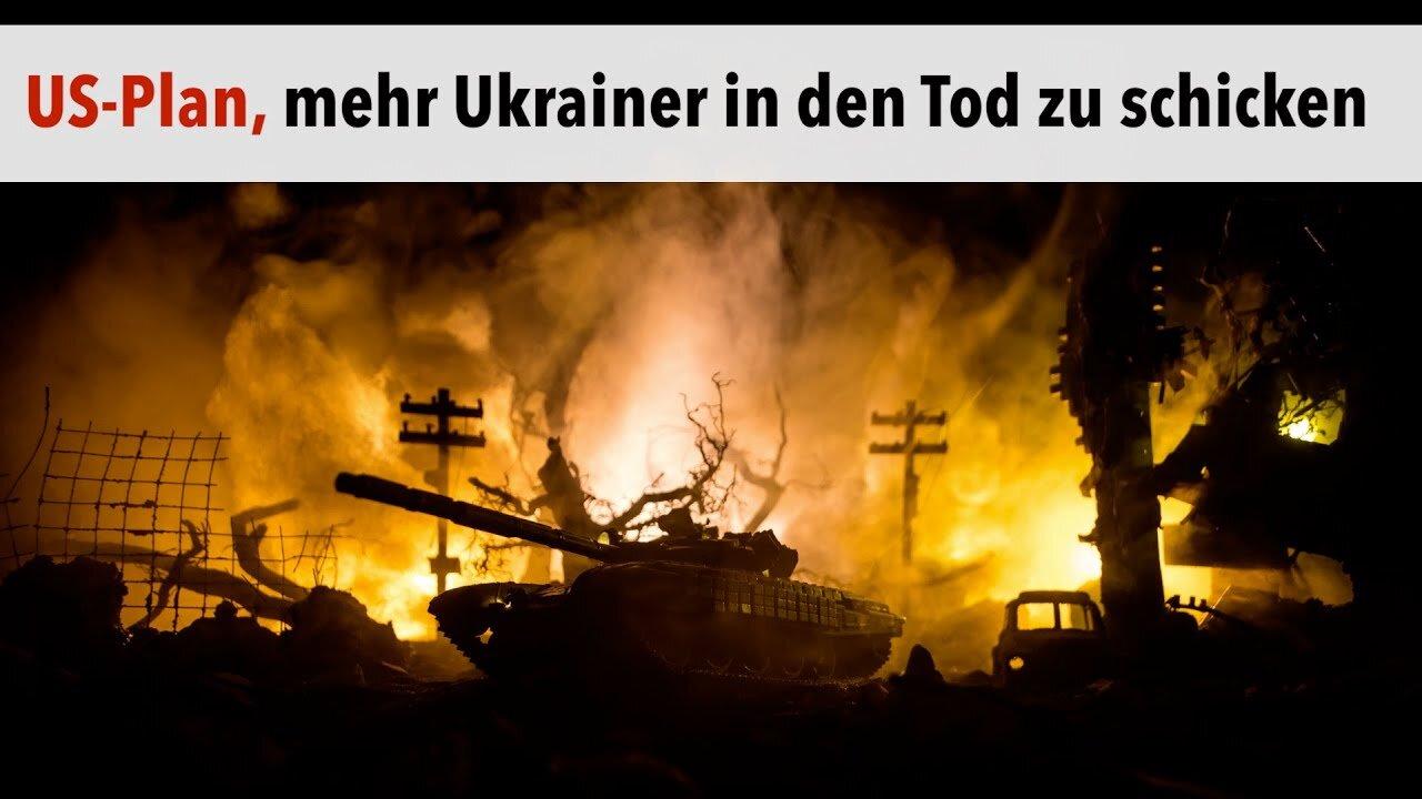 Der Biden-Schumer-Plan, noch mehr Ukrainer in den Tod zu schicken@acTVism Munich🙈