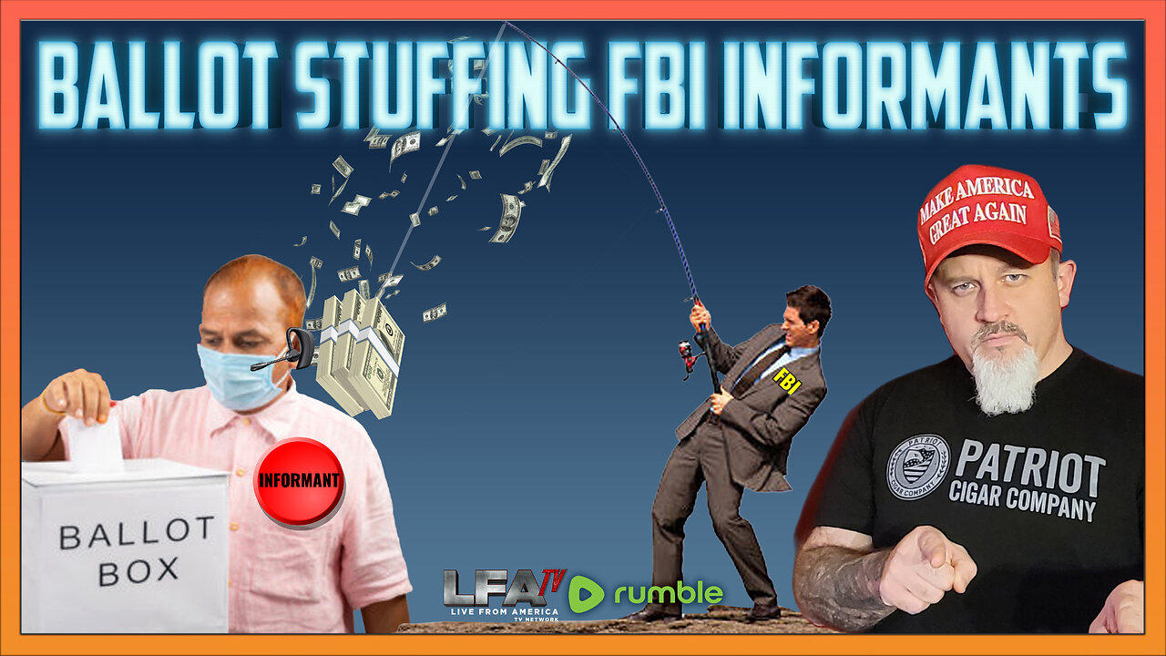 Ballot Stuffing FBI Informants | AMERICA FIRST LIVE 2.13.24 3pm EST