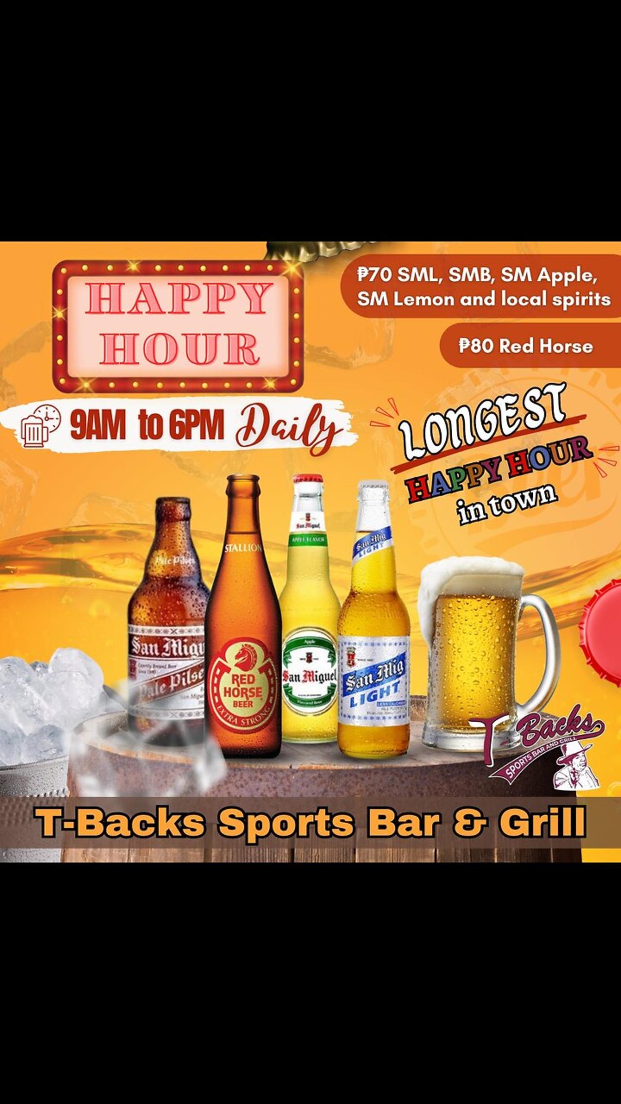 T-Backs Sports Bar and Grill Sports Schedule and Sliders special for Thursday February 15, 2024