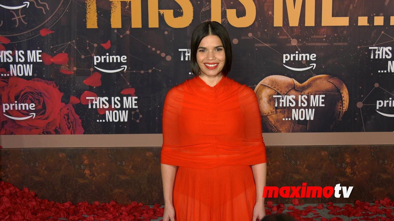 America Ferrera 'This Is Me…Now: A Love Story' Los Angeles Premiere Red Carpet