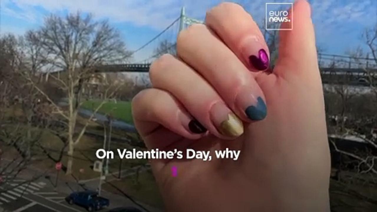 Coquette, mob wife & magnetic hearts: The top 5 nail trends this Valentine's Day