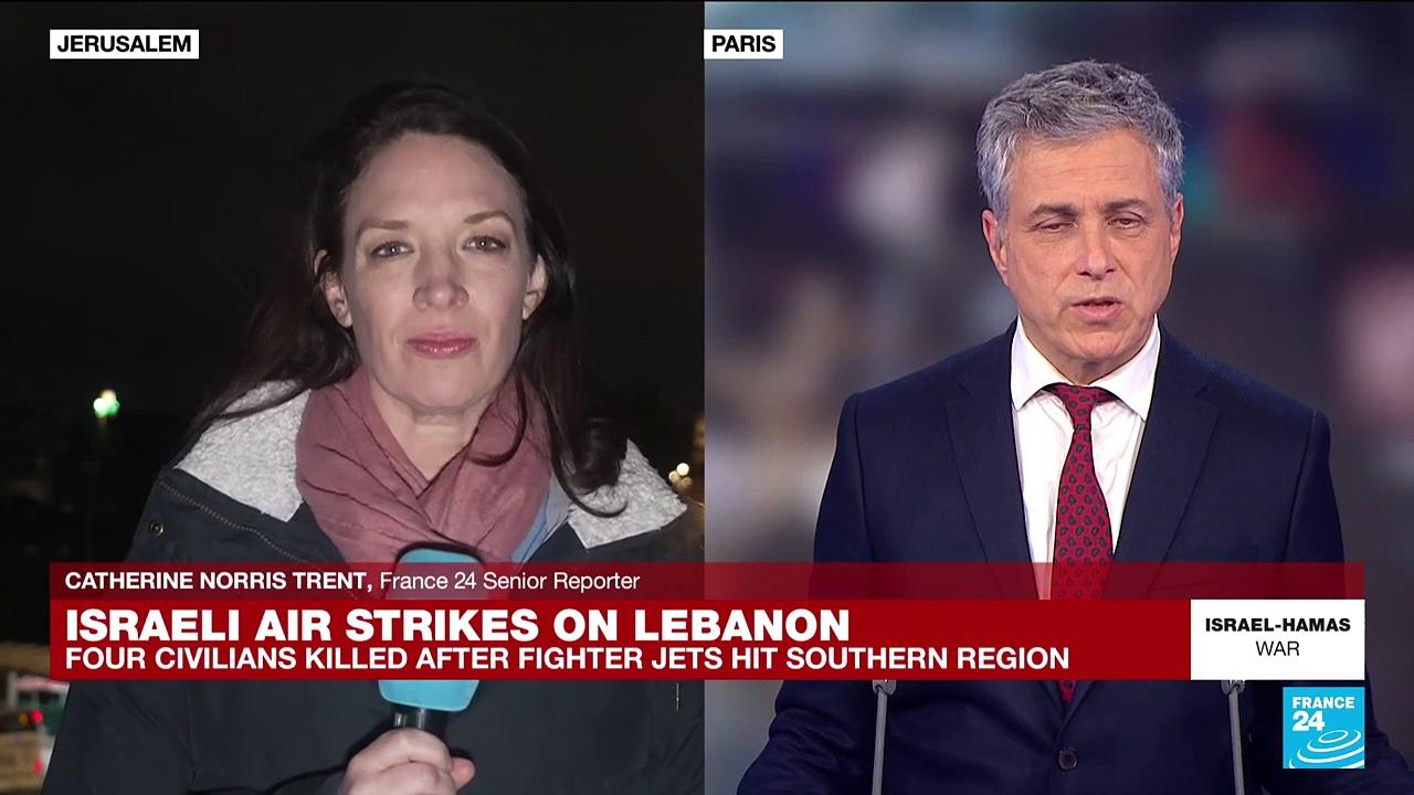 Fears of escalation as Israel strikes hit southern Lebanon