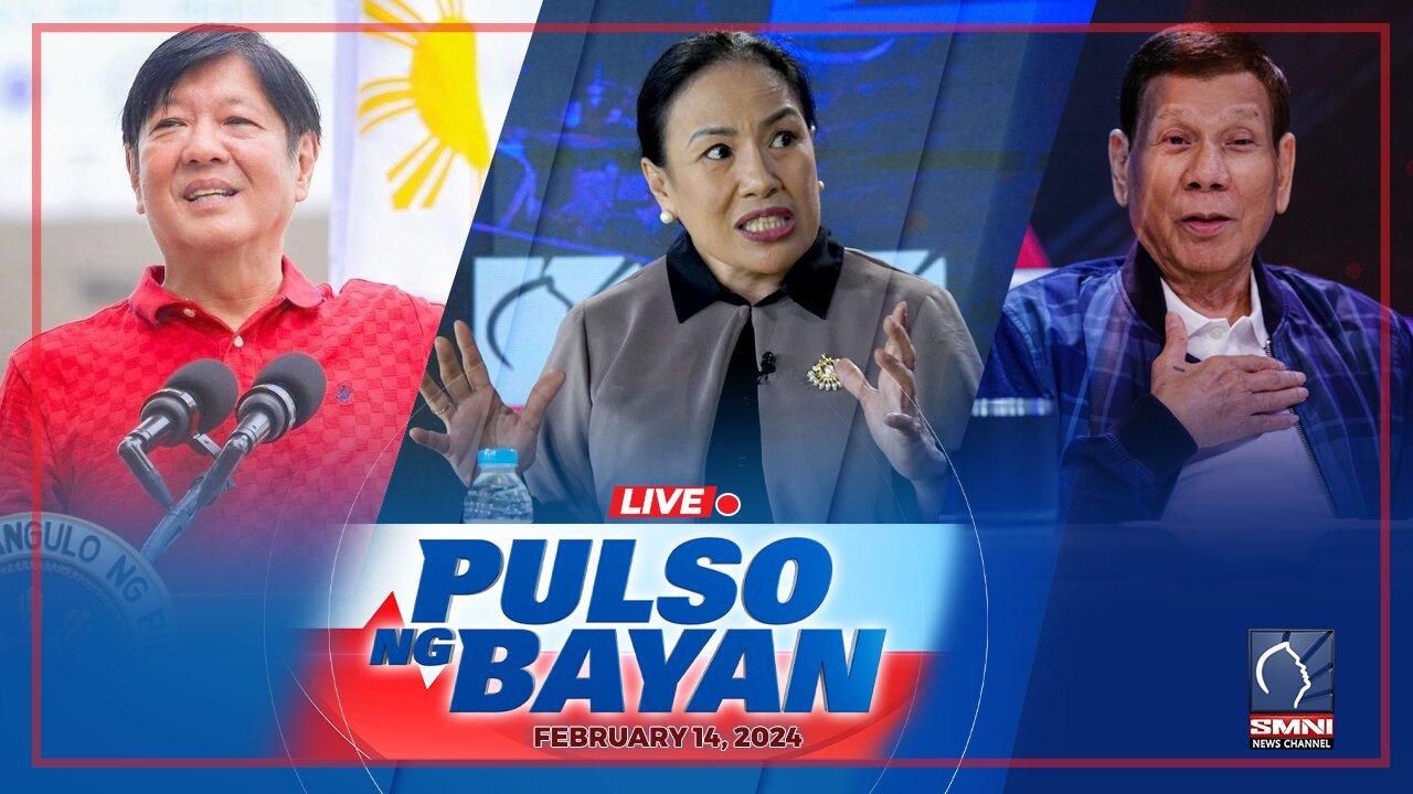 LIVE: Pulso ng Bayan kasama sina Atty. Harry Roque, Admar Vilando at Jade Calabroso | Feb. 14, 2024