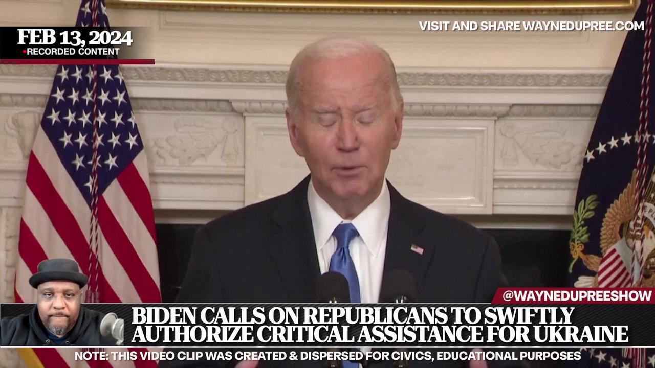 Biden Urges Republicans: Approve Vital Aid for Ukraine!