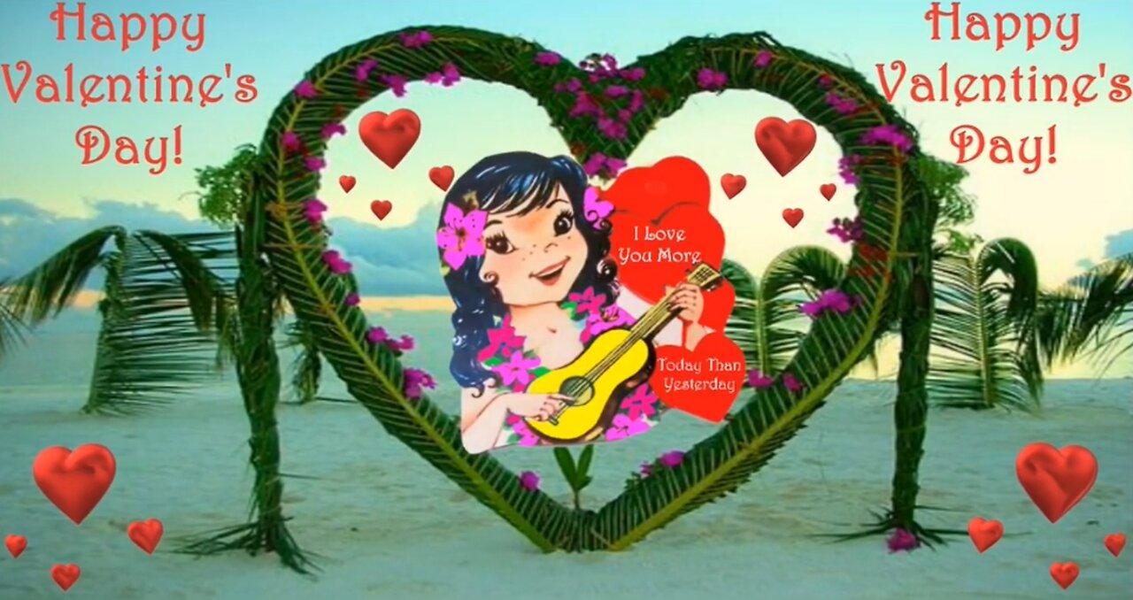 Elvis Presley - Ku-U-I-Po - Happy Valentine's Day - Video card - From Happy Birthday 3D
