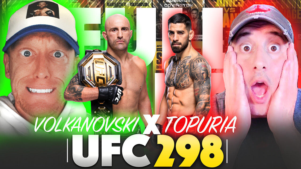 UFC 298: Volkanovski vs. Topuria FULL CARD Predictions, Bets & DraftKings