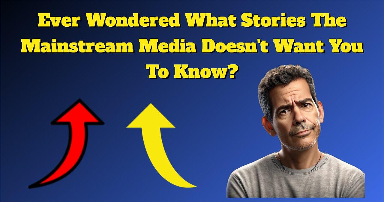 Ever Wondered What Stories The Mainstream Media One News Page VIDEO