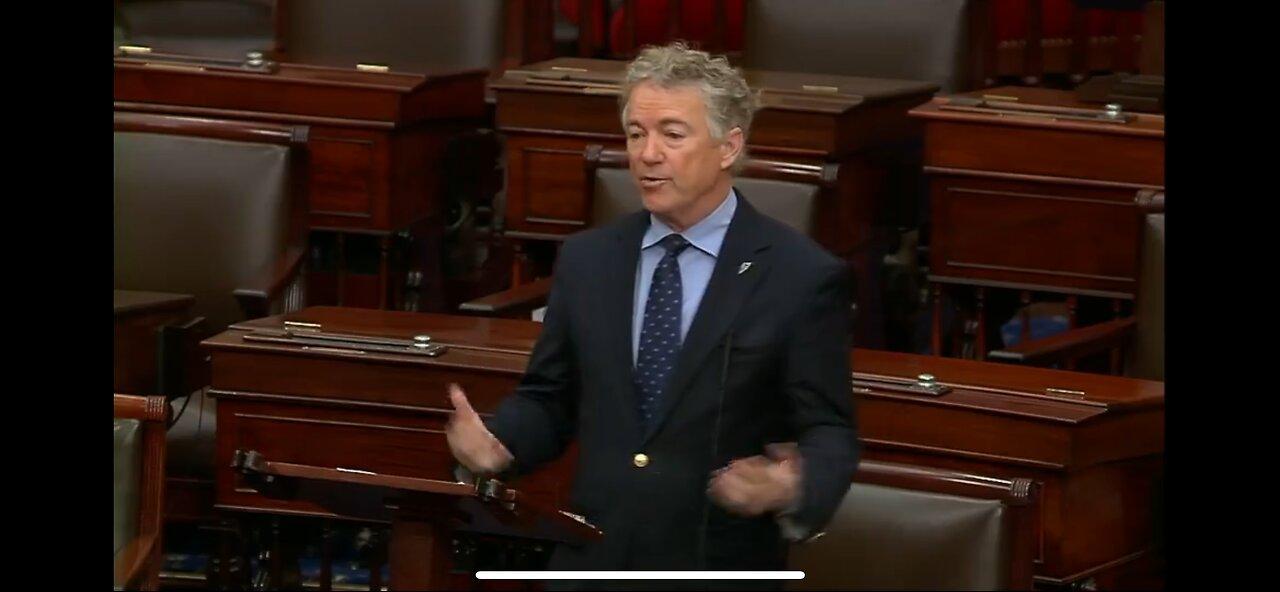 Ukraine First Policy Is FU To American Citizens - Rand Paul
