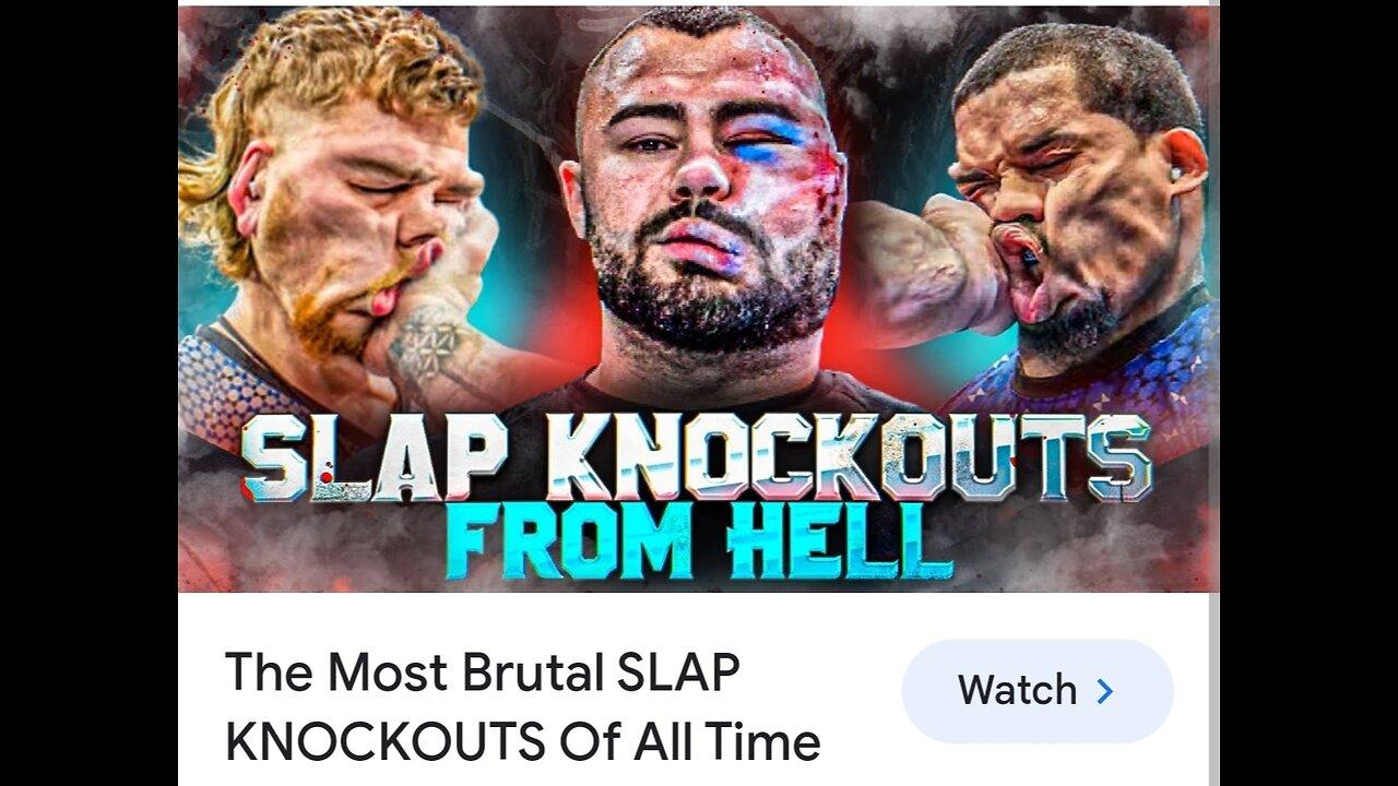 The most brutal slap knock out